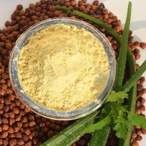 chana aata, black chana flour