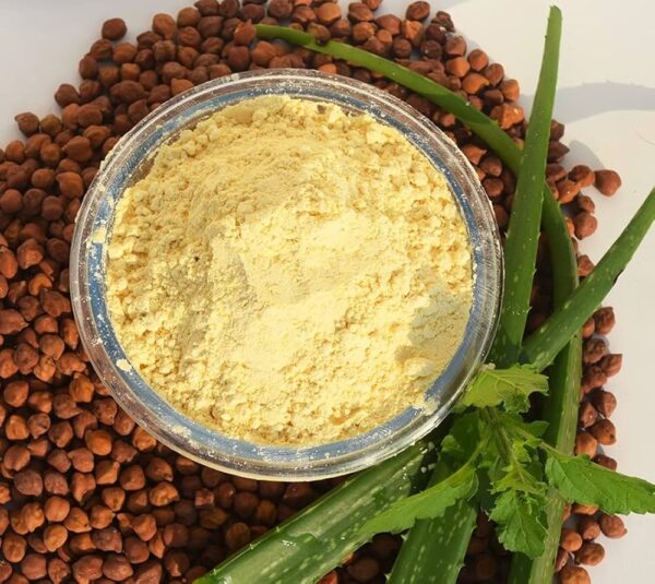 chana aata, black chana flour